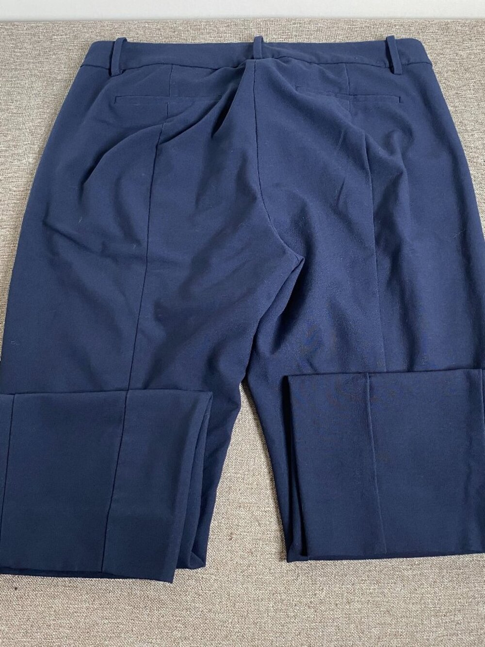 J. Crew Ruby Crop Dress Pants Women's 12 High Rise Blue Office Career - Picture 6 of 14